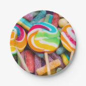甘い菓子 ペーパープレート (正面)