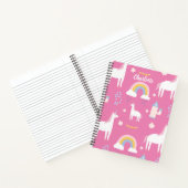 甘い虹の一角花 ノートブック (内部)