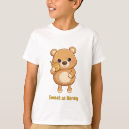 甘い蜂蜜のような子供用Tシャツ Tシャツ