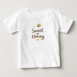 甘い蜂蜜のようにベイビー用 ベビーTシャツ
