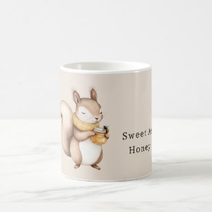 甘い蜂蜜のリス蜂 コーヒーマグカップ