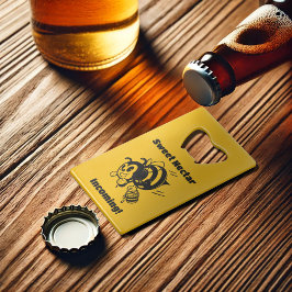 甘い蜜が入ってくる！ビー忙しバケツ漫画 クレジットカード栓抜き