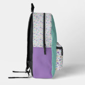 甘い蝶 プリントバックパック (左)