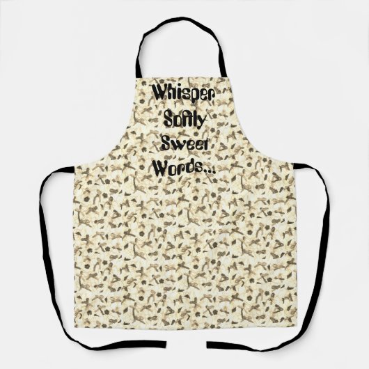 甘い言葉をささやく エプロン (正面)
