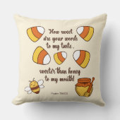甘い言葉キャンディーコーン クッション (正面)