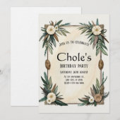 甘い記憶が揺れる 招待状 (正面/裏面)