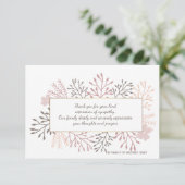 甘い記憶の死別のサンキューカード サンキューカード (スタンド正面)