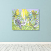 甘い話 キャンバスプリント (インサイチュ (ウッドフロア))