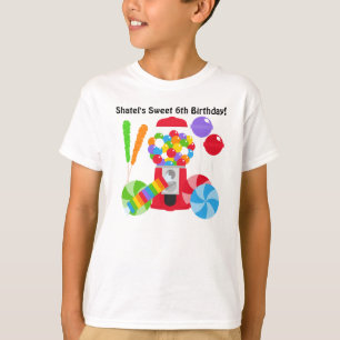 甘い誕生日のカスタムのTシャツ Tシャツ