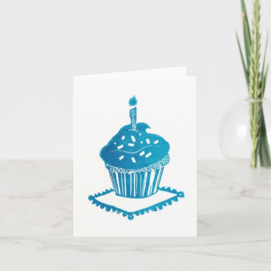 甘い誕生日の願い カード (正面)