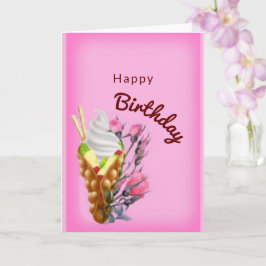 甘い誕生日 カード