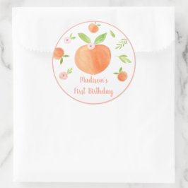 甘い誕生日 ラウンドシール