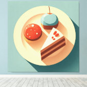 甘い誘惑 キャンバスプリント (インサイチュ (ウッドフロア))