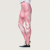 甘い調和:プレート用キャンディマーブル レギンス (左)