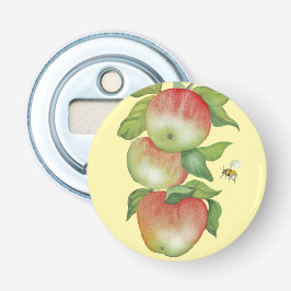 甘い調和：水の色りんごとビー 栓抜き