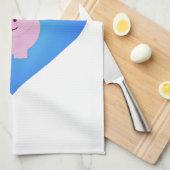 甘い豚の愛 キッチンタオル (四つ折り)