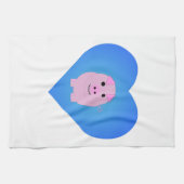 甘い豚の愛 キッチンタオル (横)