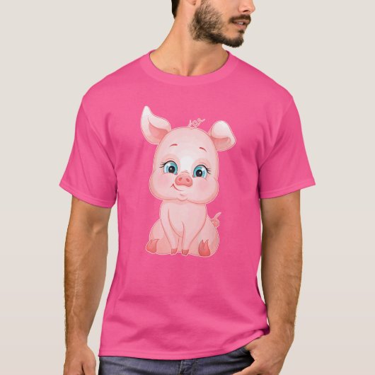 甘い豚ピゲ1 Tシャツ (正面)