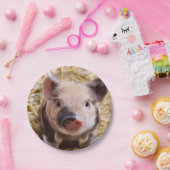 甘い豚 ペーパープレート (パーティー)