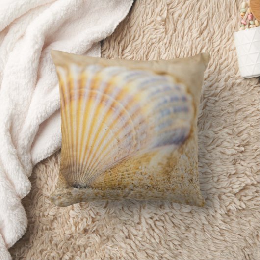 甘い貝殻 クッション (ブランケット)