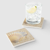 甘い貝殻 ストーンコースター (横)