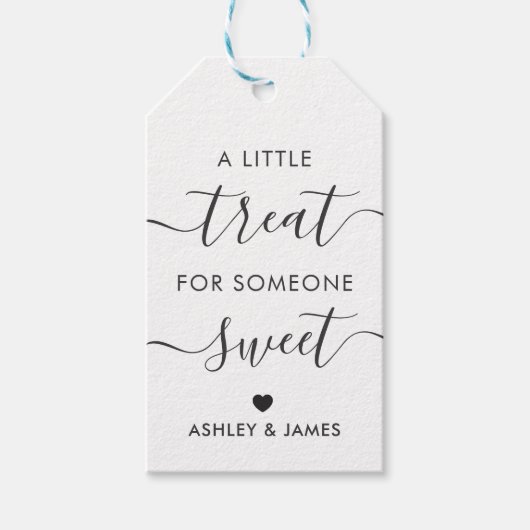 甘い贈り物にぴったりなギフトタグ、クラフト ギフトタグ (正面)