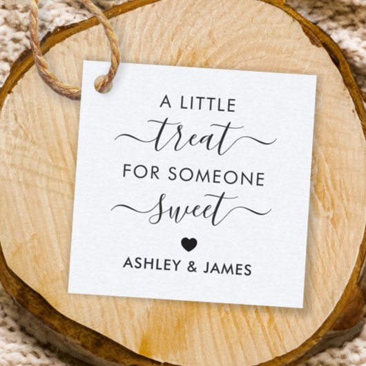 甘い贈り物用の小さなプレゼントタグ、クラフト フェイバータグ