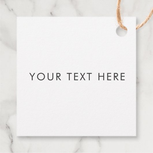 甘い贈り物用の小さなプレゼントタグ、クラフト フェイバータグ (裏面)