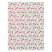 甘い赤いさくらんぼ模様 テーブルクロス (正面)