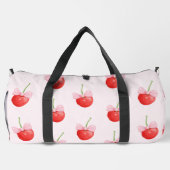 甘い赤いさくらんぼ ダッフルバッグ (裏面)