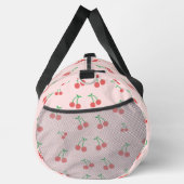 甘い赤いさくらんぼ ダッフルバッグ (右)