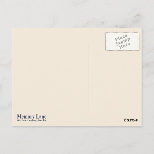 甘い赤いさくらんぼ ポストカード (裏面)