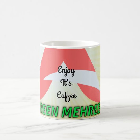 甘い赤ちゃんの名前魔法マグ モーフィングマグカップ (中央)