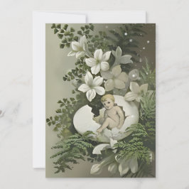 甘い赤ちゃんシャワー 招待状