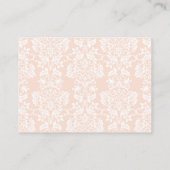 甘い赤ちゃん動物パレード赤ちゃんシャワーのギフトディスプレイ エンクロージャーカード (裏面)