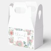 甘い赤ちゃん女の子の砂漠の赤ちゃんシャワーギフトボックス フェイバーボックス (オープン)