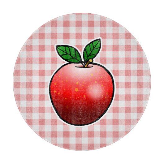 甘い赤りんご カッティングボード (正面)