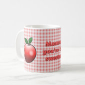 甘い赤りんご コーヒーマグカップ (正面左)