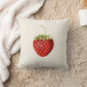 甘い赤イチゴ(by Louis C.C. Krieger) クッション (ブランケット)