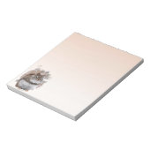 甘い赤リス ノートパッド (回転)