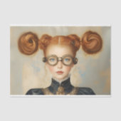 甘い赤毛スチームパンクプリンセスAC9デクページ 薄葉紙 (正面)