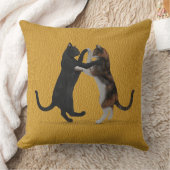 甘い踊り猫 クッション (ブランケット)