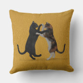 甘い踊り猫 クッション (裏面)