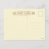 甘い鐘のヴィンテージのクリスマスの郵便はがき シーズンポストカード (裏面)