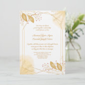 甘い降伏結婚式招待状 招待状 (スタンド正面)