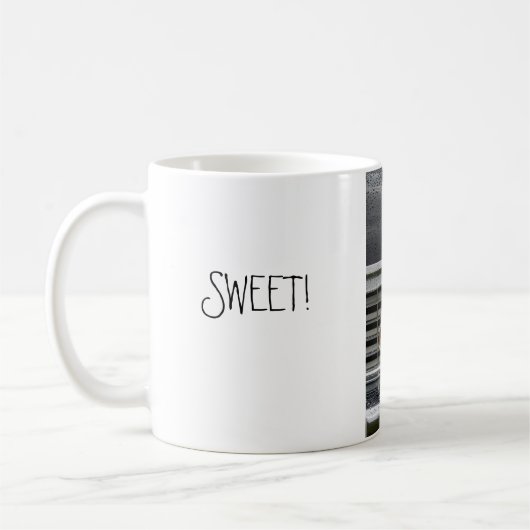 甘い雨のプリマス! コーヒーマグカップ (左)