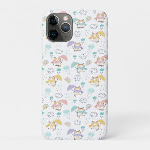甘い雨の日パターン iPhone 11 PROケース