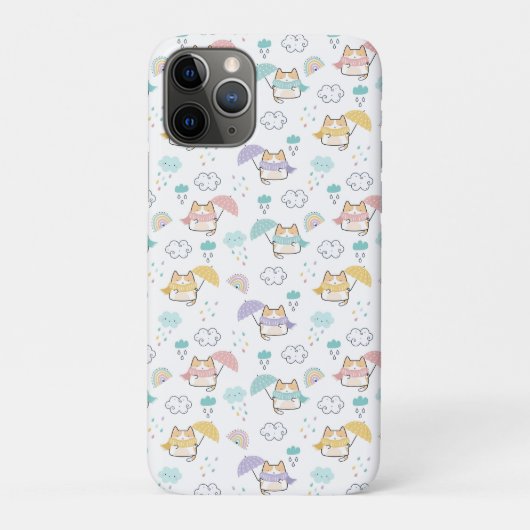 甘い雨の日パターン Case-Mate iPhoneケース (裏)