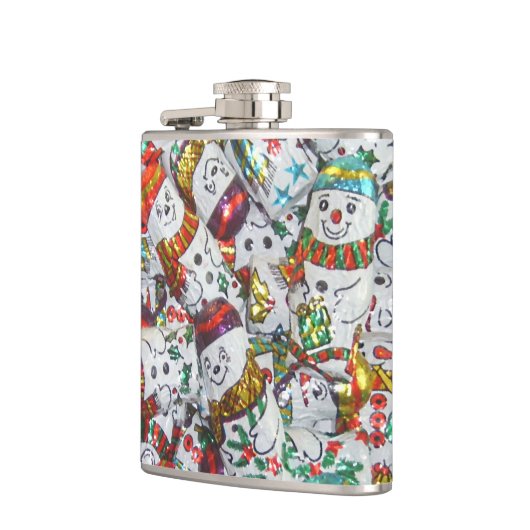 甘い雪だるま フラスク (左)