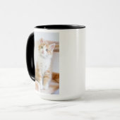 甘い青い目の子猫 マグカップ (正面左)